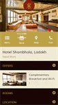 Mobile Screenshot of hotelshambhala.com